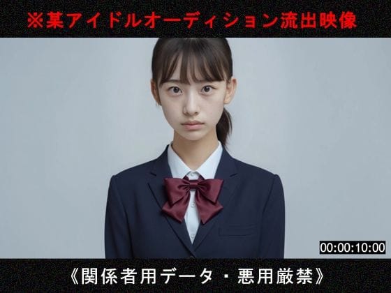 【全編マンガ】d_669828 | 某アイドルオーディション流出映像【No.1008】 | Blue Frames/女子校生専門