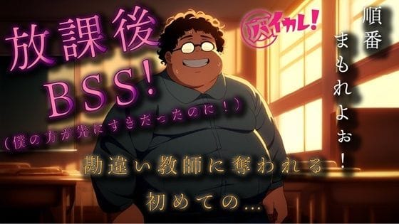 【全編マンガ】d_519333 | 勘違いキモデブ教師の放課後BSS！ちょっとした好意を勘違いしたチー牛は逆恨みからのわからせ種付NTRレ●プ！ ASMR/バイノーラル/初体験/学校/凌●/おやじ/寝取られ | ヨルマガ！ -ASMR Night Life Media-(デブ)